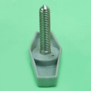 TEE Handle Gray with Insulator 1.625 L TEE Handle Gray with Insulator 1.625 L