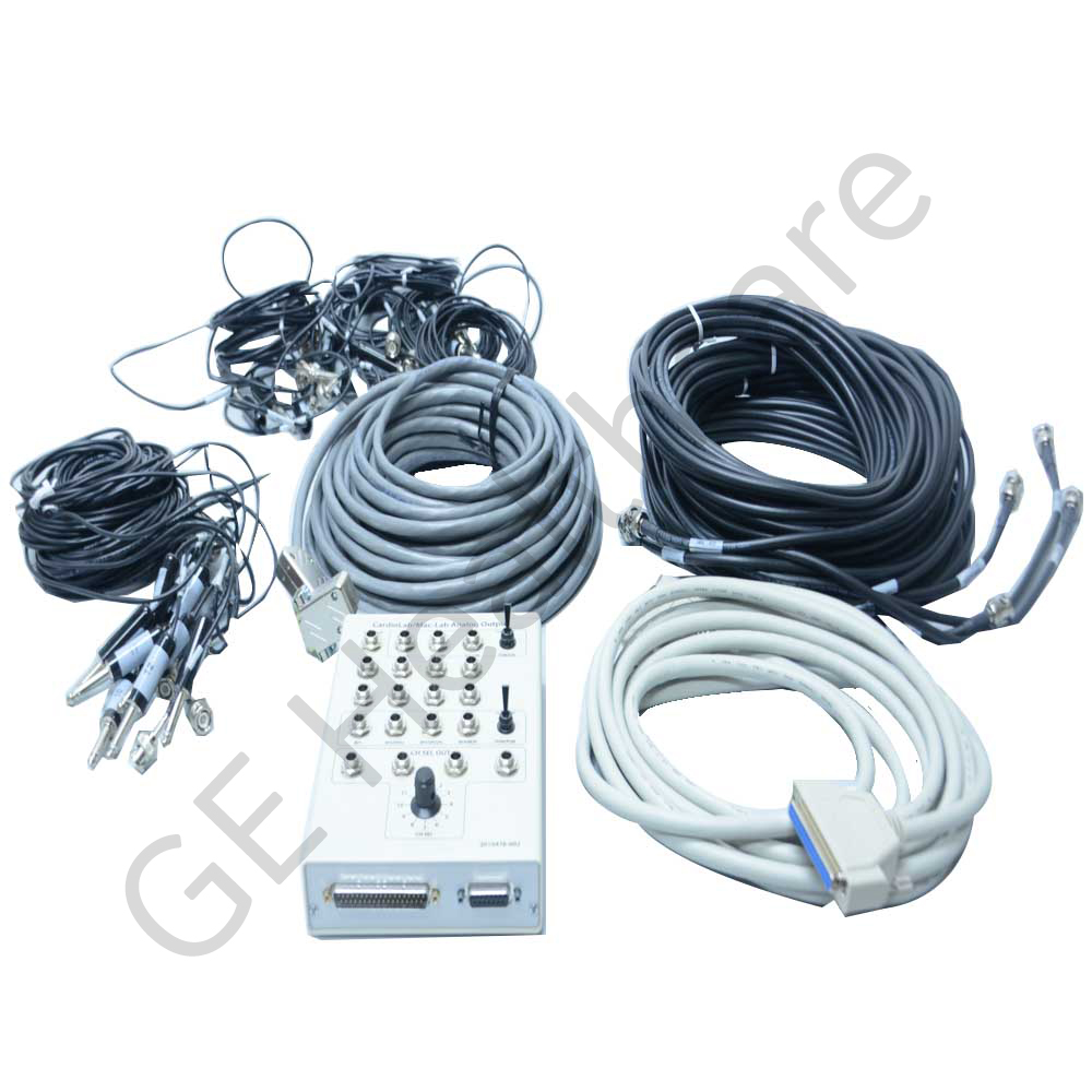 Kit Analog Output Box with Cables - RoHS