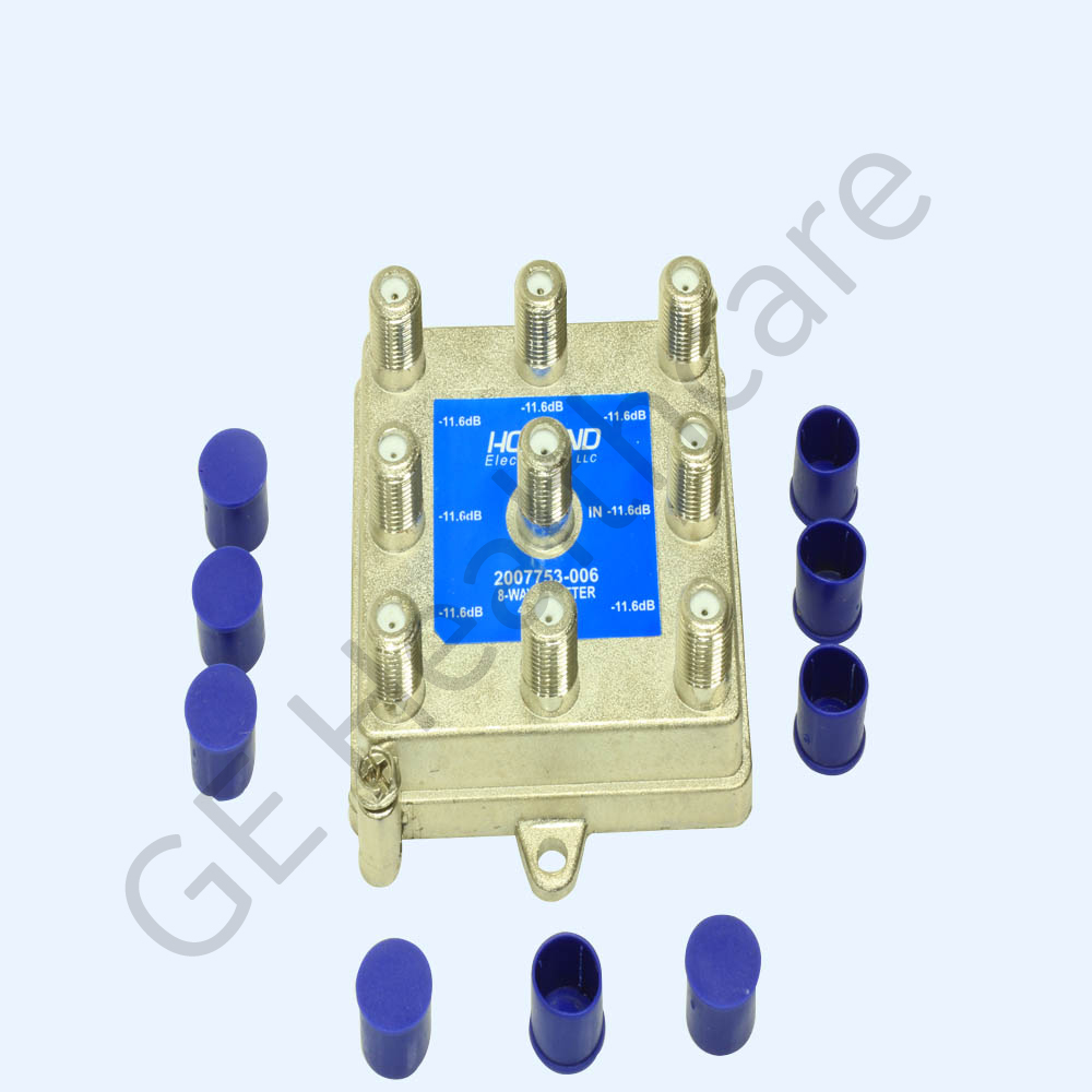 Radio Frequency (RF) Splitter F Connector 8-Way