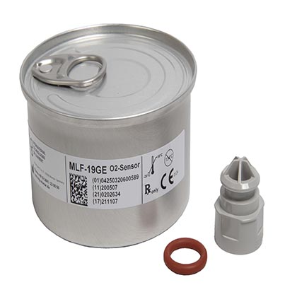 O2 Sensor with Adaptor and O-Ring, CBS, 1/pack, Anesthesia Delivery ...