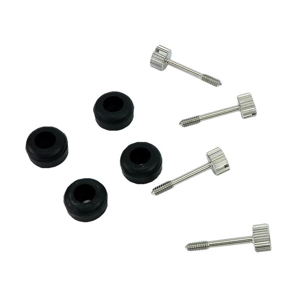 Set of Four CORO 170 Series Cart Screw + 4 Foot Rubbers Set of Four CORO 170 Series Cart Screw + 4 Foot Rubbers