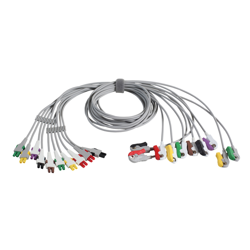 Leadwire Set, Base 10, Grabber, IEC, 1/pack Leadwire Set, Base 10, Grabber, IEC, 1/pack