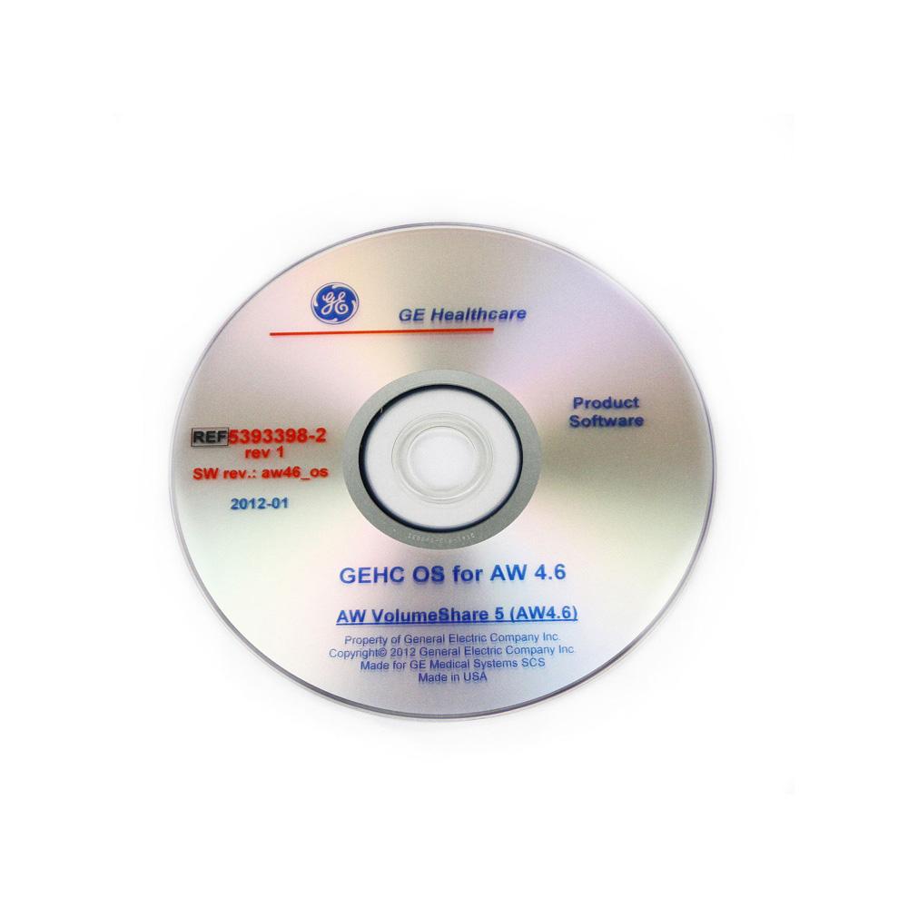GE HealthCare OS for AW 4.6 DVD 5393398-2 GE HealthCare OS for AW 4.6 DVD 5393398-2