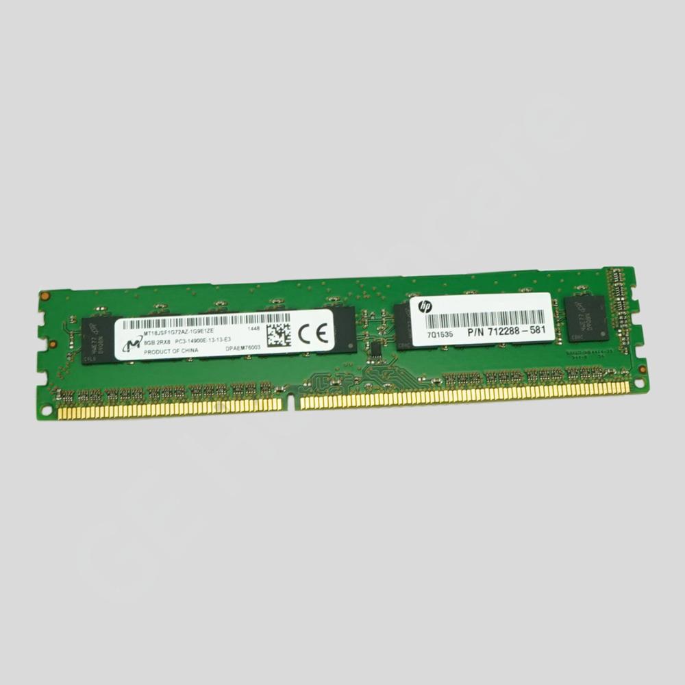 8GB DIMM Memory Modules - DDR3 Unbuffered ECC 1866MHz 8GB DIMM Memory Modules - DDR3 Unbuffered ECC 1866MHz
