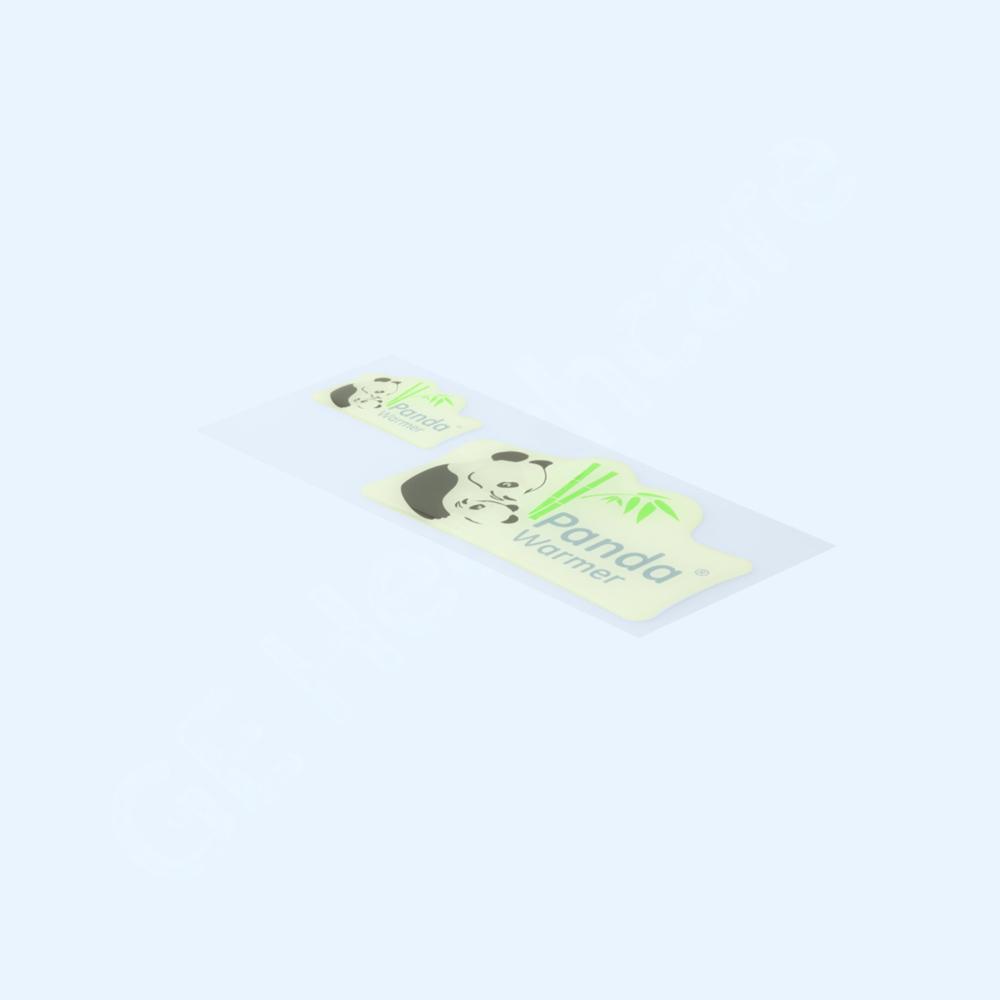 Sticker Label Set Branding Giraffe Warmer Sticker Label Set Branding Giraffe Warmer